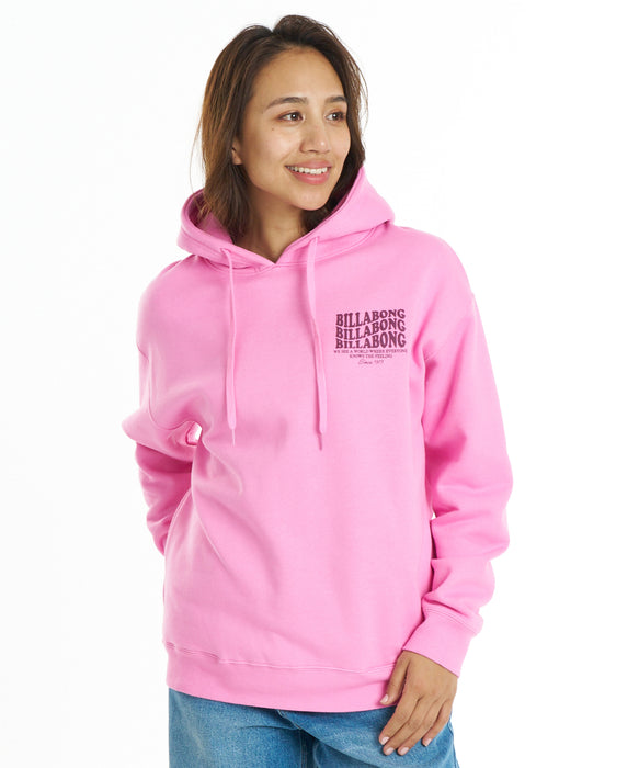 BILLABONG ウィメンズ WAVE LOGO LOOSE FIT PARKA パーカー 【2026年秋冬モデル】 PYP / L