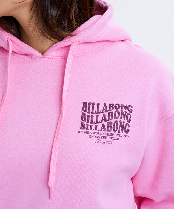 BILLABONG ウィメンズ WAVE LOGO LOOSE FIT PARKA パーカー 【2026年秋冬モデル】 PYP / L