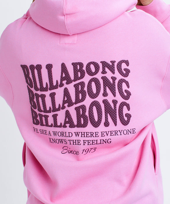 BILLABONG ウィメンズ WAVE LOGO LOOSE FIT PARKA パーカー 【2026年秋冬モデル】 PYP / L
