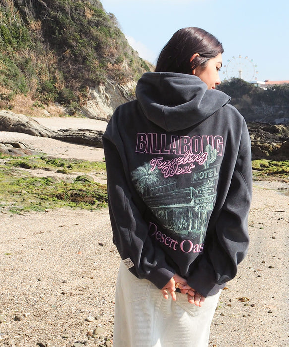 BILLABONG ウィメンズ SUEDE LIKE BONDING FLEECE PARKA パーカー 【BIG LOOSE】【2026年秋冬モデル】
