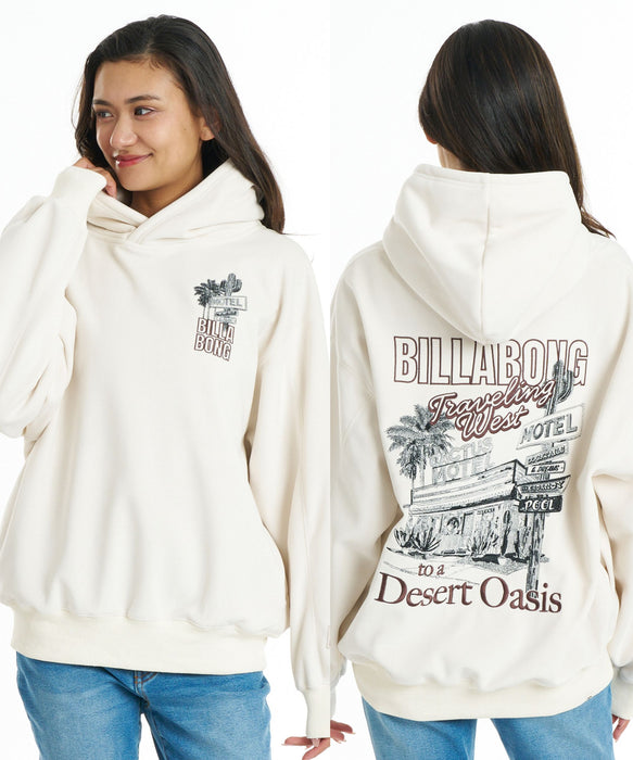 BILLABONG ウィメンズ SUEDE LIKE BONDING FLEECE PARKA パーカー 【BIG LOOSE】【2026年秋冬モデル】