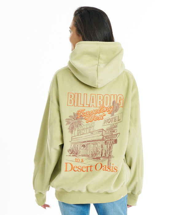 BILLABONG ウィメンズ SUEDE LIKE BONDING FLEECE PARKA パーカー 【2026年秋冬モデル】 SMGR / M