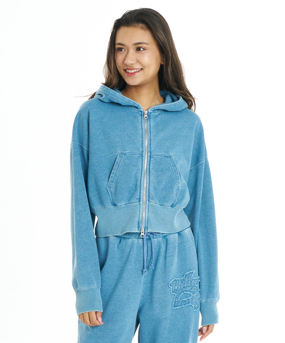 BILLABONG ウィメンズ LOOSE CROPPED WASHED ZIP PARKA パーカー 【2026年秋冬モデル】 BLC / L