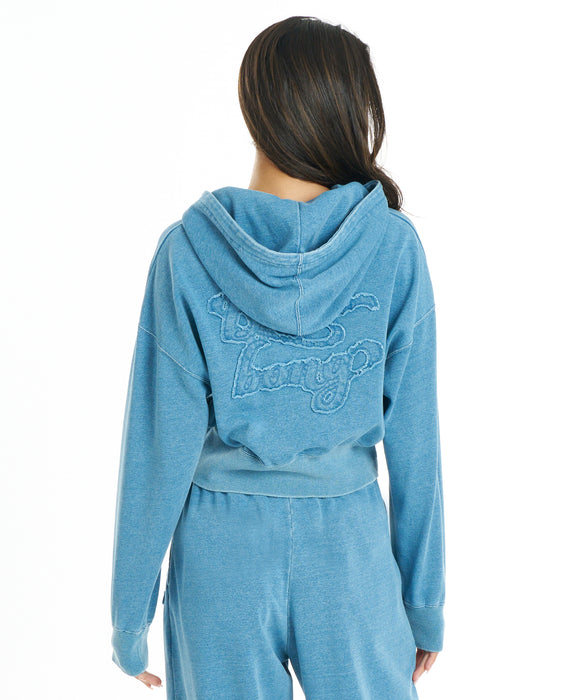 BILLABONG ウィメンズ LOOSE CROPPED WASHED ZIP PARKA パーカー 【2026年秋冬モデル】 BLC / L