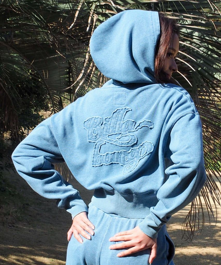 BILLABONG ウィメンズ LOOSE CROPPED WASHED ZIP PARKA パーカー