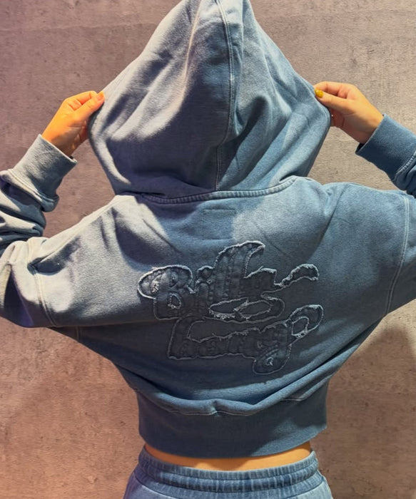 BILLABONG ウィメンズ LOOSE CROPPED WASHED ZIP PARKA パーカー 【LOOSE CROPPED】【2026年秋冬モデル】