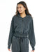 BILLABONG ウィメンズ LOOSE CROPPED WASHED ZIP PARKA パーカー 【2026年秋冬モデル】 BLK / L