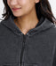 BILLABONG ウィメンズ LOOSE CROPPED WASHED ZIP PARKA パーカー 【2026年秋冬モデル】 BLK / L