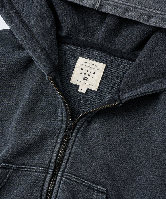BILLABONG ウィメンズ LOOSE CROPPED WASHED ZIP PARKA パーカー 【2026年秋冬モデル】 BLK / L