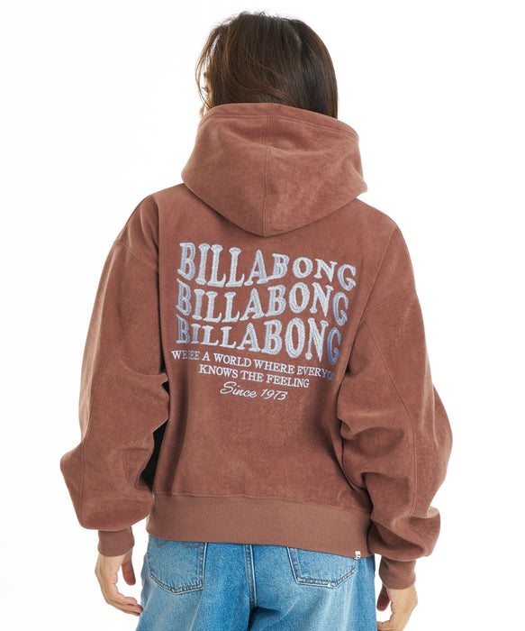 BILLABONG ウィメンズ SUEDE BONDING FLEECE ZIP PARKA パーカー 【2026年秋冬モデル】 ESP1 / M