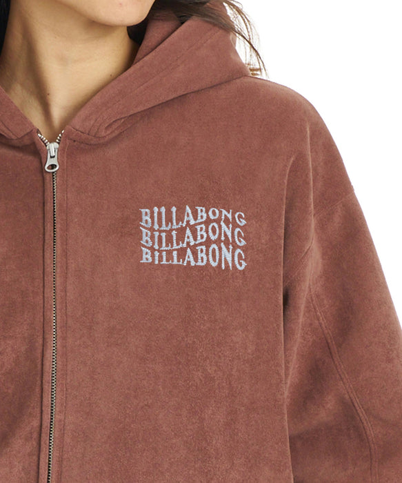 BILLABONG ウィメンズ SUEDE BONDING FLEECE ZIP PARKA パーカー 【2026年秋冬モデル】 ESP1 / M