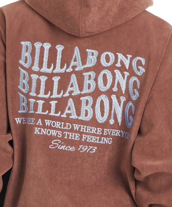 BILLABONG ウィメンズ SUEDE BONDING FLEECE ZIP PARKA パーカー 【2026年秋冬モデル】 ESP1 / M