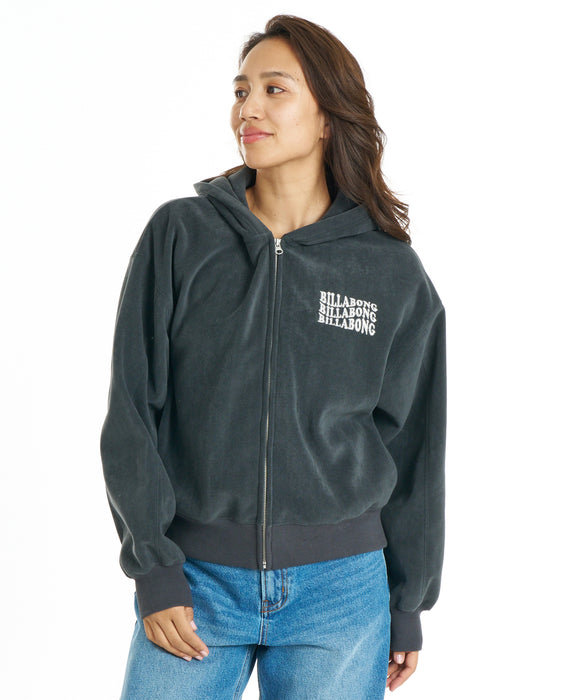 BILLABONG ウィメンズ SUEDE BONDING FLEECE ZIP PARKA パーカー 【2026年秋冬モデル】 OFB / M