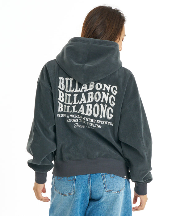 BILLABONG ウィメンズ SUEDE BONDING FLEECE ZIP PARKA パーカー 【2026年秋冬モデル】 OFB / M