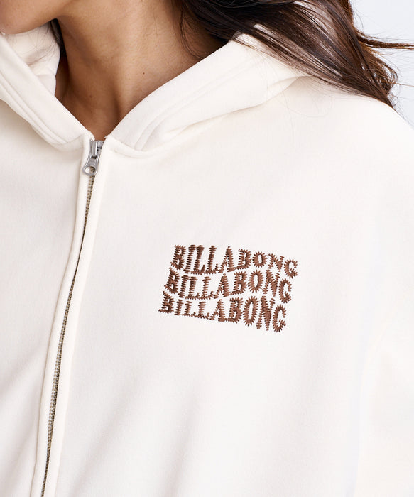 BILLABONG ウィメンズ SUEDE BONDING FLEECE ZIP PARKA パーカー 【2026年秋冬モデル】 SCS / M