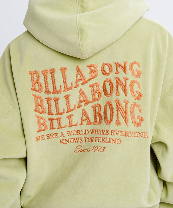 BILLABONG ウィメンズ SUEDE BONDING FLEECE ZIP PARKA パーカー 【2026年秋冬モデル】 SMGR / M