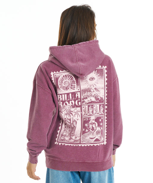 BILLABONG ウィメンズ ACROSS SKIES ZIP HOODIE パーカー 【2026年秋冬モデル】 EGP / M