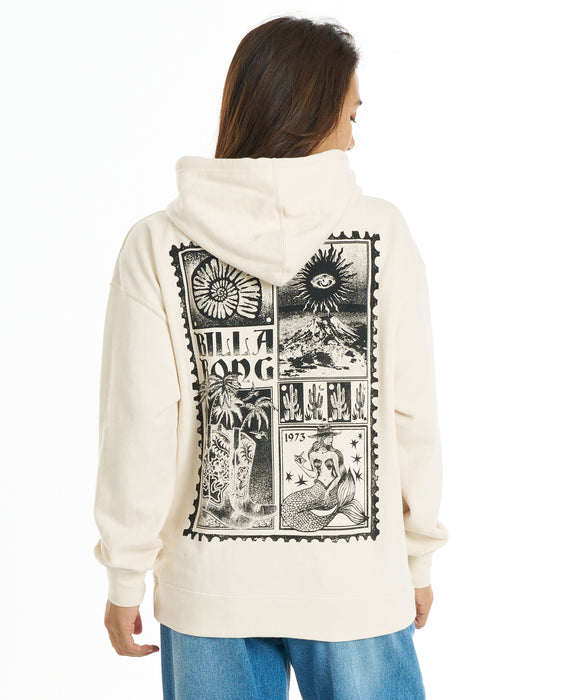 BILLABONG ウィメンズ ACROSS SKIES ZIP HOODIE パーカー 【2026年秋冬モデル】 WCP / M