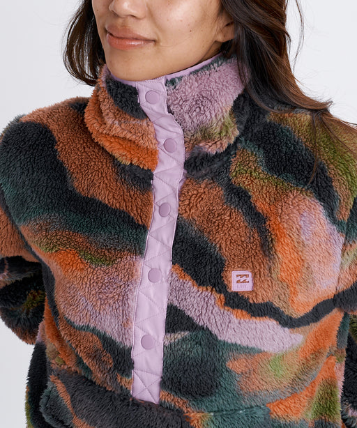 BILLABONG ウィメンズ SWITCHBACK SHERPA PULLOVER スウェットジャケット 【2026年秋冬モデル】 BLM1 / M