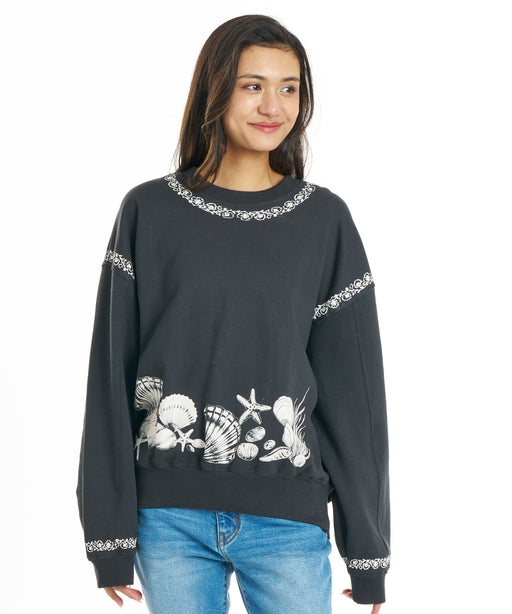 BILLABONG ウィメンズ SEA TREASURE KENDAL CREW FLC トレーナー