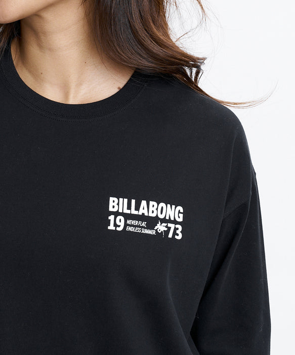 BILLABONG ウィメンズ SUN SURF & FUN BOY FIT LS TEE ロンT 【2026年秋冬モデル】 BLK / L