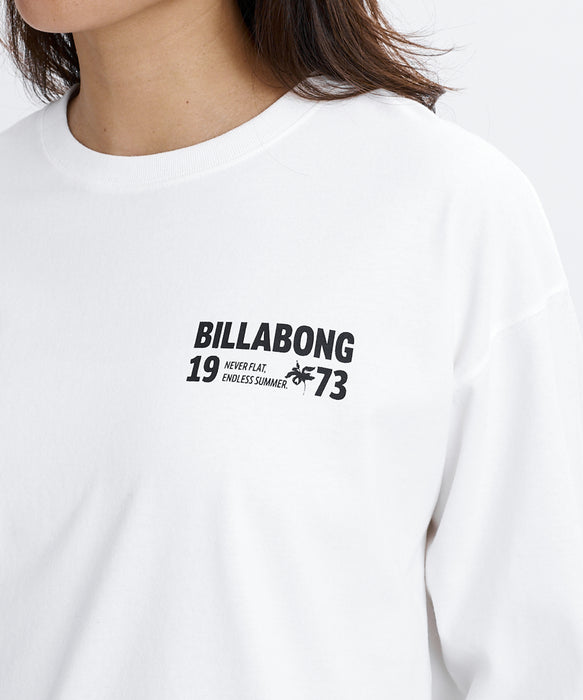 BILLABONG ウィメンズ SUN SURF & FUN BOY FIT LS TEE ロンT 【2026年秋冬モデル】 OFW / L