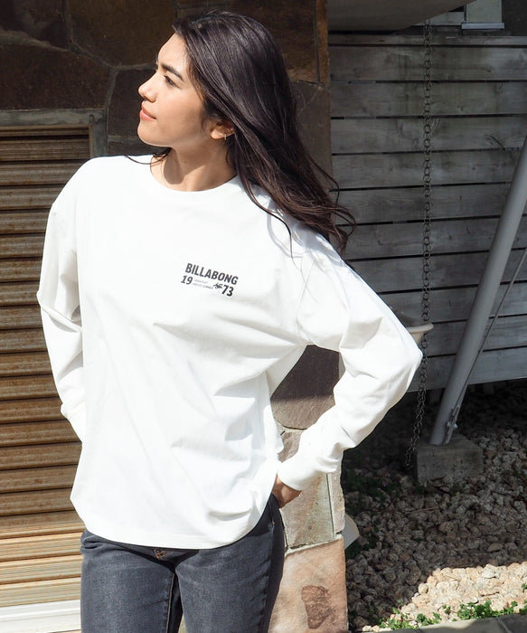 BILLABONG ウィメンズ SUN SURF & FUN LS TEE ロンT 【接触冷感】【BOY FIT】【2026年秋冬モデル】