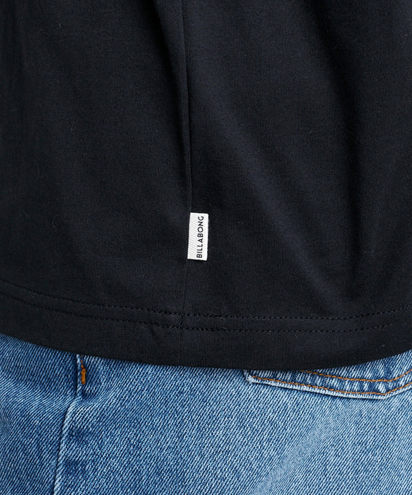 BILLABONG ウィメンズ SQUARE LOGO BOY FIT LS TEE ロンT 【2026年秋冬モデル】 BLK / L