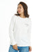 BILLABONG ウィメンズ SQUARE LOGO BOY FIT LS TEE ロンT 【2026年秋冬モデル】 OFW / L