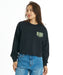 BILLABONG ウィメンズ WAVE LOGO CROPPED LS TEE ロンT 【2026年秋冬モデル】 BLK / L