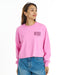 BILLABONG ウィメンズ WAVE LOGO CROPPED LS TEE ロンT 【2026年秋冬モデル】 PYP / L