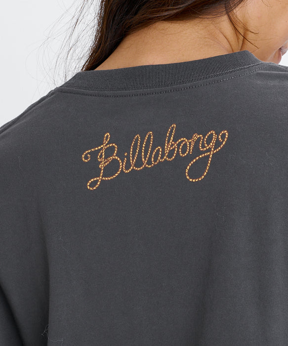 BILLABONG ウィメンズ GLOBAL GRAPHIC LS TEE ロンT 【2026年秋冬モデル】 OFB / L