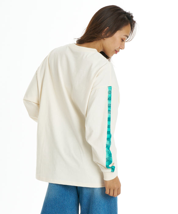 BILLABONG ウィメンズ GLOBAL GRAPHIC LS TEE ロンT 【2026年秋冬モデル】 WCP / L