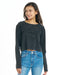 BILLABONG ウィメンズ APPLIQUE BABY FIT LS TEE ロンT 【2026年秋冬モデル】 BLK / L