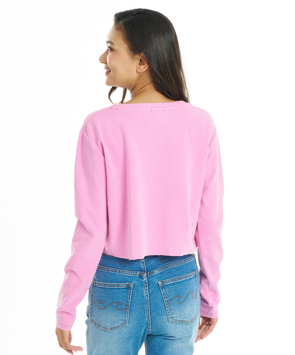 BILLABONG ウィメンズ APPLIQUE BABY FIT LS TEE ロンT 【2026年秋冬モデル】 PYP / L
