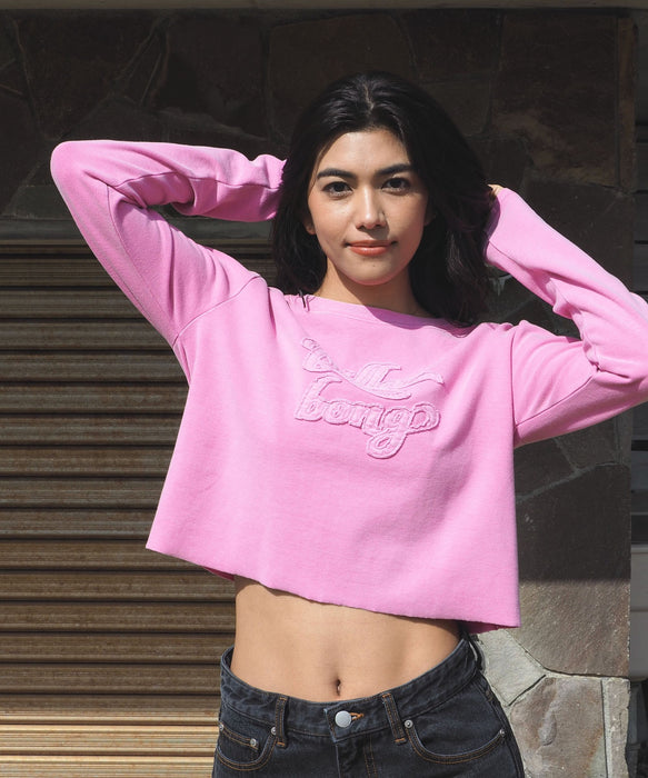 BILLABONG ウィメンズ APPLIQUE LS TEE ロンT 【BABY FIT】【2026年秋冬モデル】