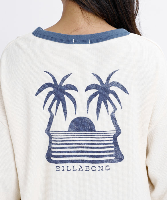 BILLABONG ウィメンズ SURF CAMP LE SURF LE LOVE LS TEE ロンT 【2026年秋冬モデル】 WCP / L