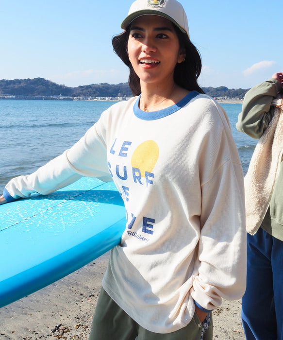 BILLABONG ウィメンズ LE SURF LE LOVE LS TEE ロンT 【SURF CAMP】【調温機能】【LOOSE FIT】【2026年秋冬モデル】