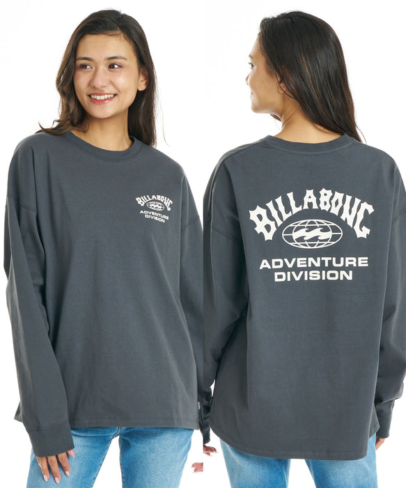 BILLABONG ウィメンズ ADIV LOGO WARM LS TEE ロンT 【2026年秋冬モデル】