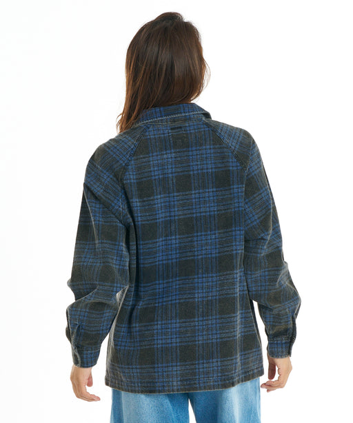 BILLABONG ウィメンズ COASTAL BREEZE LS WVN 長袖シャツ 【2026年秋冬モデル】 BRN / M