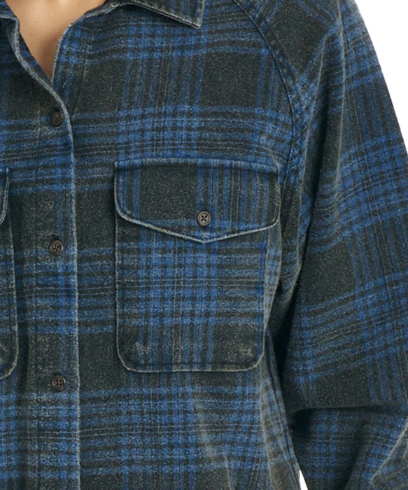 BILLABONG ウィメンズ COASTAL BREEZE LS WVN 長袖シャツ 【2026年秋冬モデル】 BRN / M