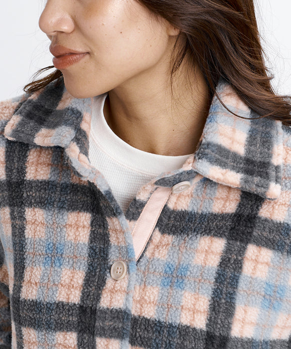 BILLABONG ウィメンズ BREEZY SHERPA SHACKET 長袖シャツ 【2026年秋冬モデル】 BBL / M