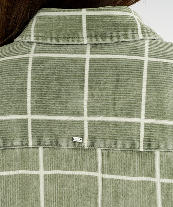【直営店限定】BILLABONG ウィメンズ FADEAWAY SHACKET 長袖シャツ 【2026年秋冬モデル】