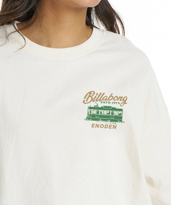 BILLABONG ウィメンズ SURF TRAIN Tシャツ 【2026年秋冬モデル】 CRM / M