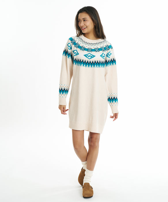 BILLABONG ウィメンズ FAIR ISLE SWEATER ONEPIECE ワンピース 【2026年秋冬モデル】 WCP / L