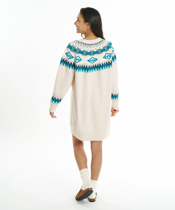 BILLABONG ウィメンズ FAIR ISLE SWEATER ONEPIECE ワンピース 【2026年秋冬モデル】 WCP / L