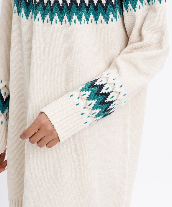 BILLABONG ウィメンズ FAIR ISLE SWEATER ONEPIECE ワンピース 【2026年秋冬モデル】 WCP / L