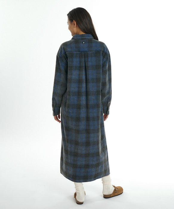 BILLABONG ウィメンズ COASTAL BREEZE SHIRTS ONEPIECE ワンピース 【2026年秋冬モデル】 BRN / M