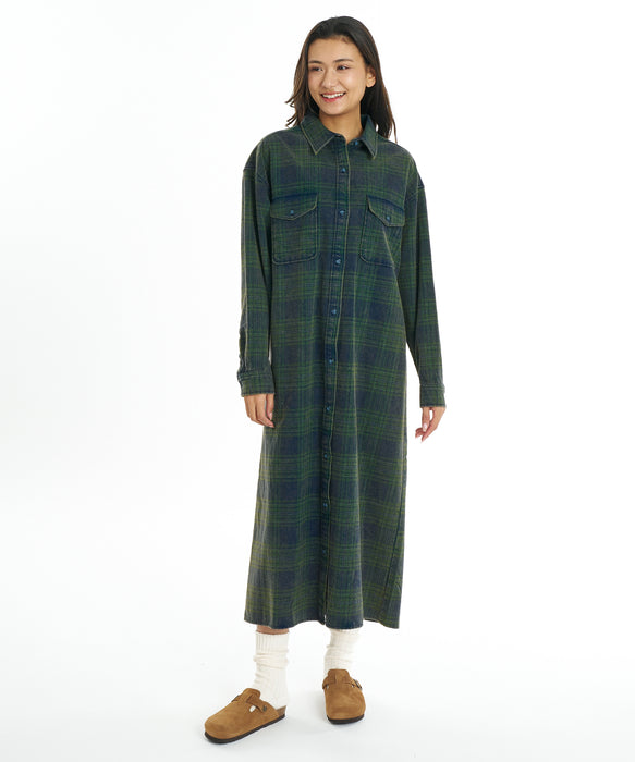 BILLABONG ウィメンズ COASTAL BREEZE SHIRTS ONEPIECE ワンピース 【2026年秋冬モデル】 NVY / M