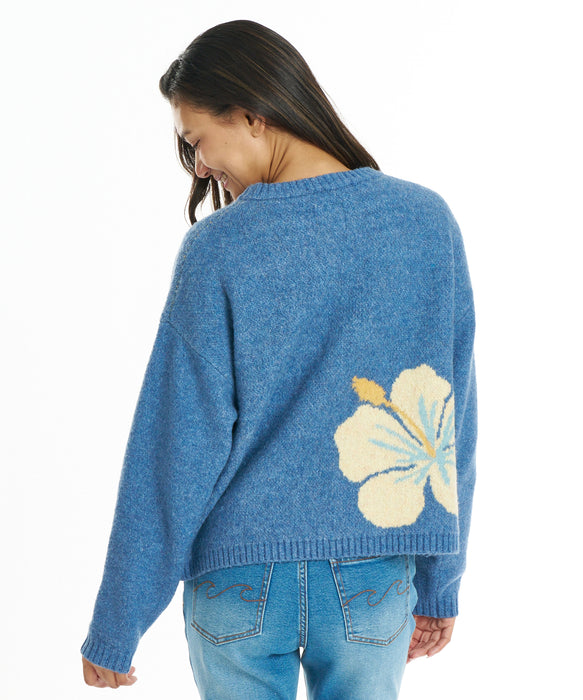 BILLABONG ウィメンズ DIXIE CREW SWEATER セーター 【2026年秋冬モデル】 TRV / L